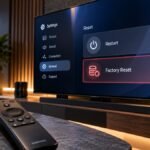 How to reset a Samsung TV reset options compared