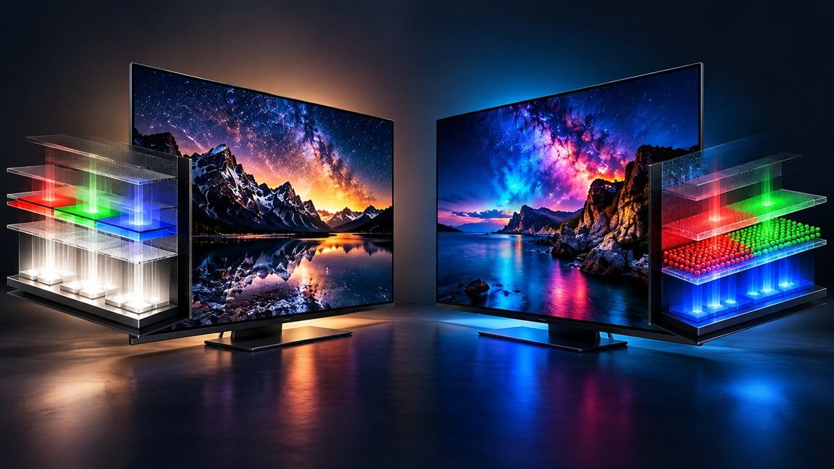OLED Panel Types Explained: WOLED vs QD-OLED