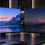 OLED screen retention vs burn-in comparison