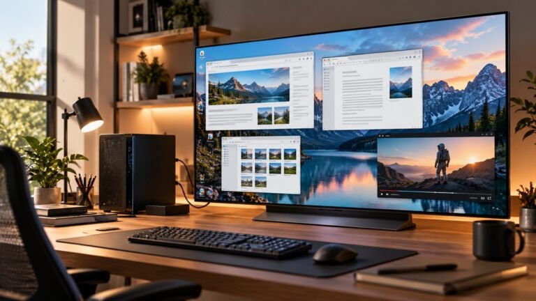 Can I use a TV as a computer monitor setup checklist