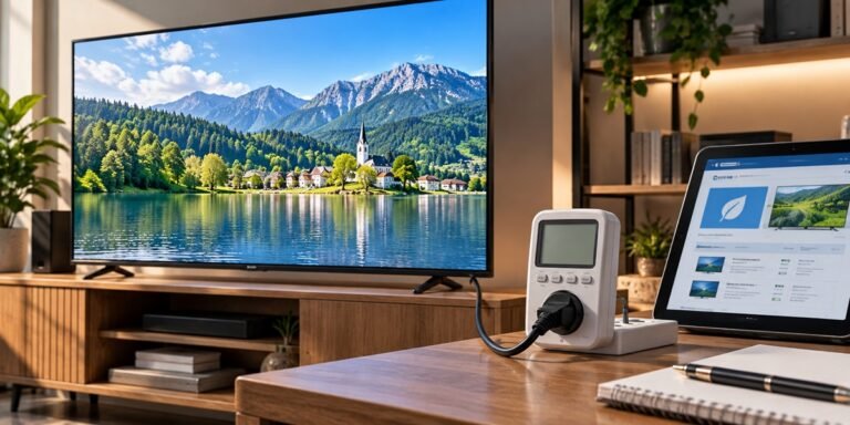 How many watts does a TV use ENERGY STAR figures