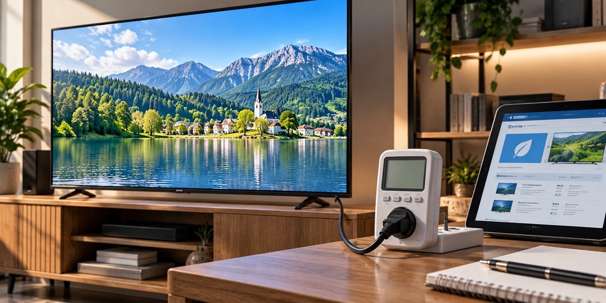 How many watts does a TV use ENERGY STAR figures