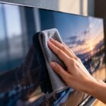 How to clean a TV screen safely