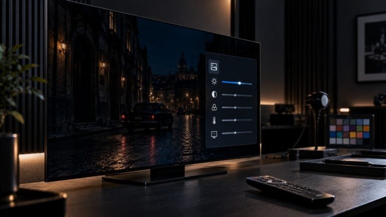 why is my OLED TV too dark fix