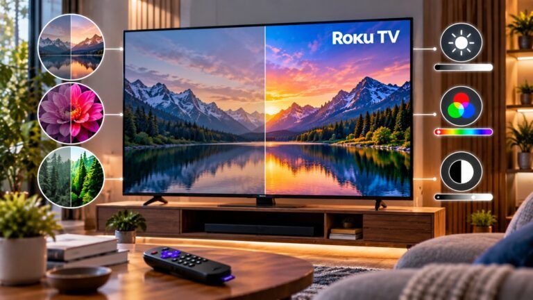 How to calibrate Roku TV colors, Select Series