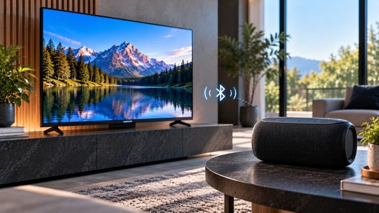 How to Connect a Bluetooth Speaker to a Samsung TV
