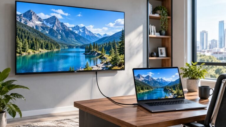 How to Connect a Laptop to an LG TV: LG's Steps