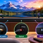 how to connect a soundbar to tv ports and cables