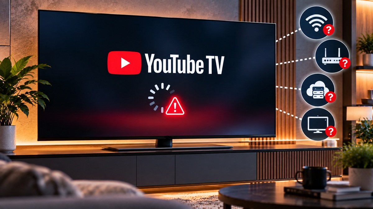 why is YouTube TV not working device steps