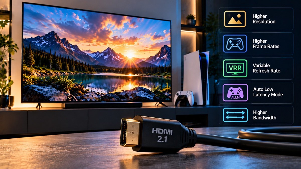 What Is HDMI 2.1? Features, Cables and Bandwidth