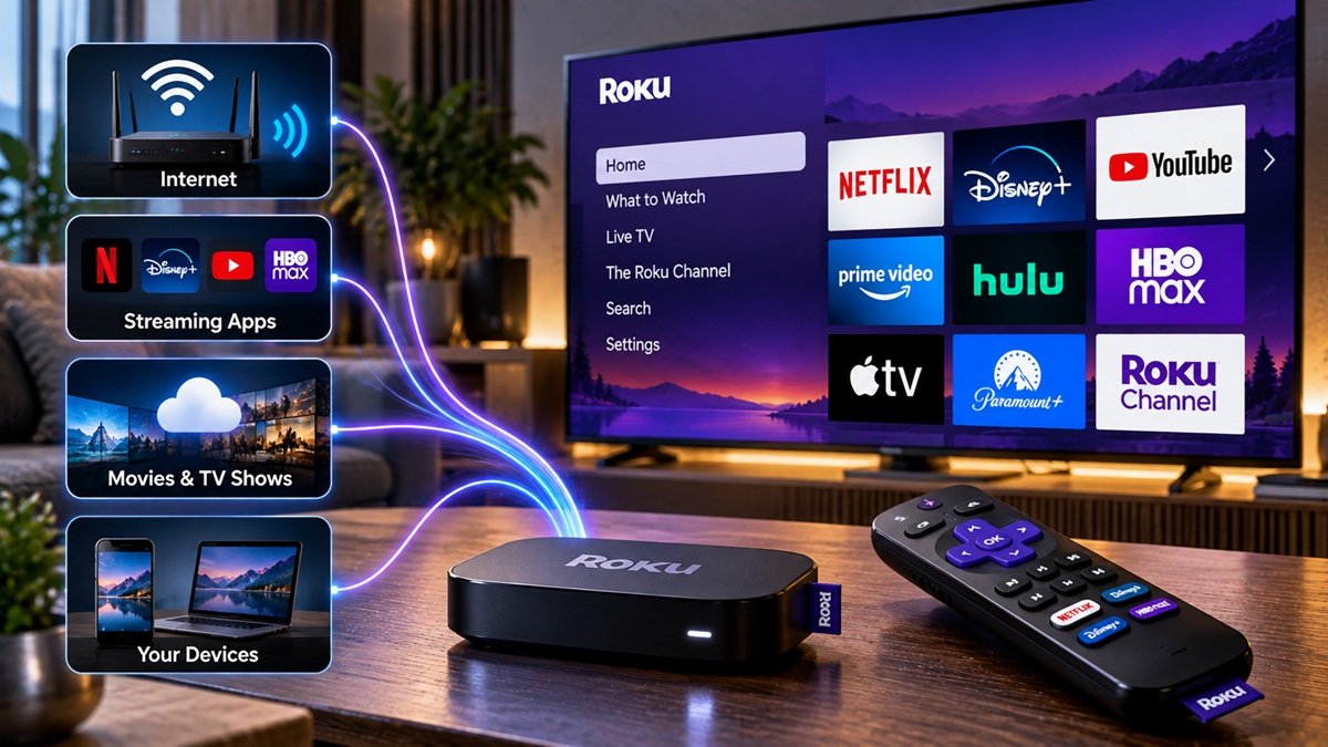 what is Roku streaming explained